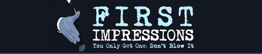 First Impressions Header