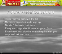 Conversion Profits