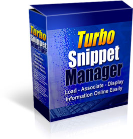 Turbo Snippets Manager