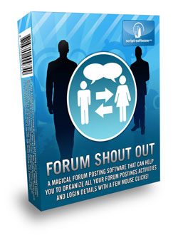 Forum Shout Out