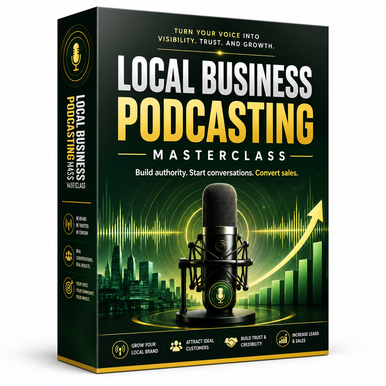 Local Business Podcasting Masterclass ecover