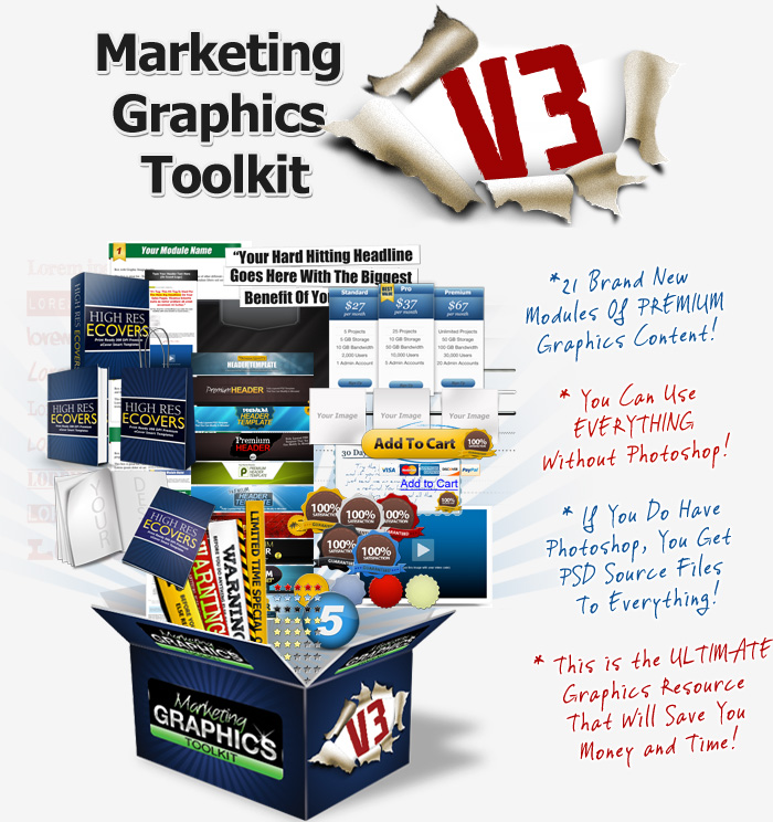 Marketing this is. Marketing Toolkit. Premium marketing. Hit the headlines. To Hit the headlines.